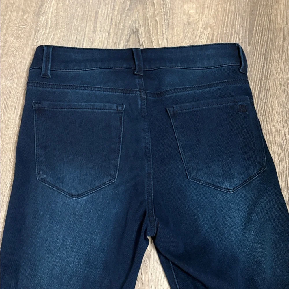 Grace & Lace Women's Blue Stretch cropped Jeans 4‎
